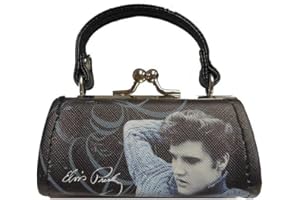 MidSouth Products Elvis Presley Mini Geldbörse, Elvis Blue Sweater, Small