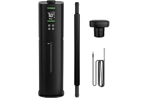 VIVOSUN Humidificateur d'air pour plantes VIVOSUN 9L, Humidificateur intelligent pour plantes avec télécommande, AeroStream H09 Brume fraîche à 360° pendant 60h, Remplissage facile par le haut