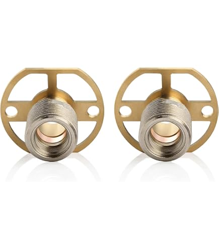 TC Mini Douche Duschventil – Frontfix-Montage, Verchromt, Für 15 Mm Kupferrohr