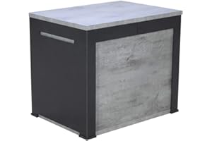 Itamoby Ausziehbare Bank Walk Beton und Metall, bis zu 3 Meter, 6 Sitzplätze