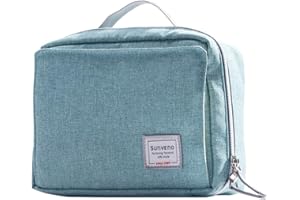 Sunveno Sac à Langer Etanche Mini Fourre-tout/Sac à Main pour Changement de Bébé, Sac à Langer Portable pour Shopping et Voyage, avec Petites Poches de Rangement Divisées, S, Vert