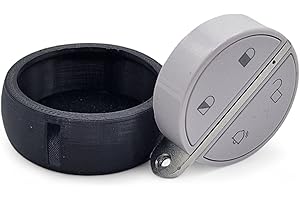 ARTISAN 3D Coque de Protection pour Badge Télécommande Somfy Alarme / Sécurité et Durabilité Maximale (Noir)