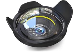 SEA FROGS Obiektyw aparatu, szerokokątny, 67 mm, interfejs do aparatu Sony Canon, Nikon, Fujifilm, motyw żab, Meikon, podwodnego nurkowania, rybie oko