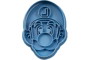 Cuticuter Luigi Cortador de Galletas Mario Bros, azul