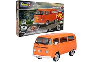 Revell 07667 VW T2 Bus (easy-click) 1:24 Scale Model kit Volkswagen Auto Revell-07667, Colore Non Laccato