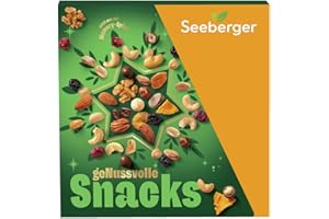 ‎SEEBERGER Seeberger Adventskalender 2025 - GeNussvolle Adventszeit - mit 24 unterschiedlichen Snack-Überraschungen