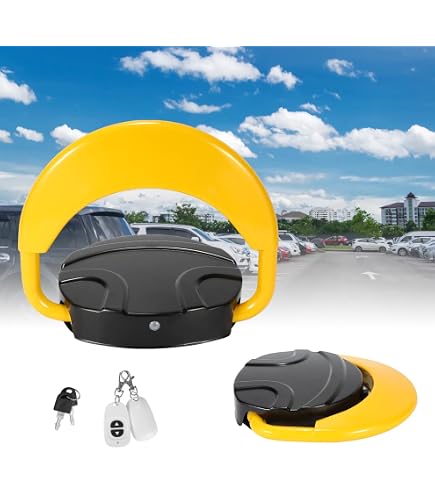 Blocco Parcheggio Elettrico Con Telecomando – Barriera Pieghevole Anticollisione 180°, Impermeabile IP67, Carico 2T