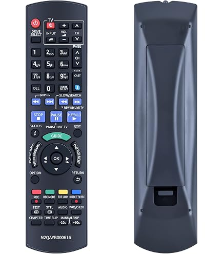 VINABTY N2QAYB000616 Telecomando Di Ricambio Per Panasonic DMR-BWT700 / BST700 / BWT800 / BST800