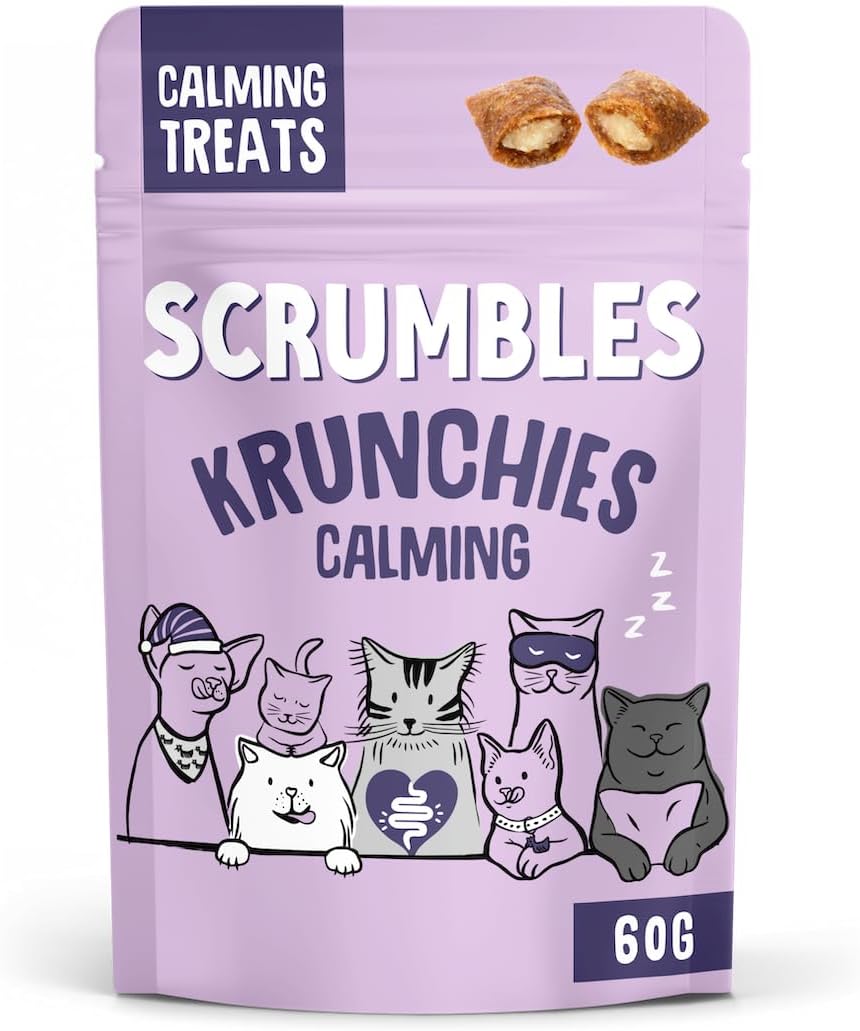Scrumbles Calming Krunchies Cat Treats