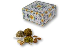 RAREZZE.IT RAREZZE - Biscotti di Pasta di Mandorla Siciliana al PISTACCHIO con Granella, produzione di giornata, scatola regalo gr.400. Antica Pasticceria di Sicilia, preparazione artigianale cannoli, torroncini