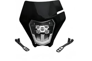 LETGOING Motorcycle headlights, universal LED headlights, decorative headlights for dirt bikes, motorcycles, motocross, superbike lighting For EXC250, SX250, SXF250, EXC450, SX350, SXF450, EXC525, 640LC4