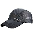 Bobury Summer Breathable Mesh Baseball Cap Sport Quick Drying Hats For Men