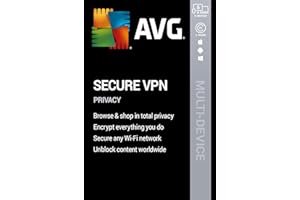 AVG Secure VPN 2020 | 5 Devices | 3 Years | PC/Mac | Activation Code by email