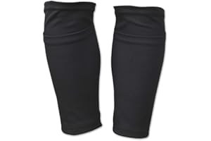 QEES Fußball-Schienbeinschoner mit Taschen, einfaches Herausnehmen, Abriebfest, bequem, atmungsaktiv, für Einsteiger und Spitzensportler, WZ10