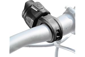 Pomurom Campanello elettronico per Bicicletta,Forti campanelli d'allarme per Biciclette Ricaricabili - Allarme per Mountain da Strada, Bici da Strada, e Adulti