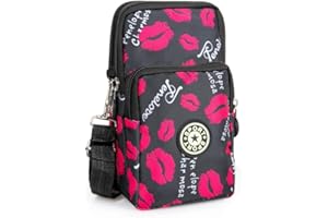 WATACHE Bracciale sportivo da esterno a prova di sudore Armbag a tracolla a spalla Borsa a portafoglio casual Palestra Fitness Borsa per cellulare Portachiavi per iPhone 13 Pro/12 Pro/Xs Max,Galaxy S21(#20)