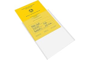 mtb more energy® 10 fundas para carnet de vacunación para recientes documentos de vacunación (tamaño 13 x 9,3 cm, fecha de exposición a partir de 2005), transparente mate