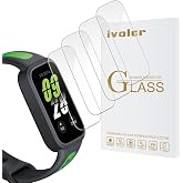 ivoler 4 Piezas Protector de Pantalla para Xiaomi Smart Band 9 Active/Xiaomi Redmi Band 3 (No para Xiaomi Smart Band 9), Cris