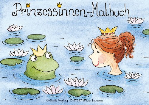 Grätz Verlag Mini Malbuch Prinzessin