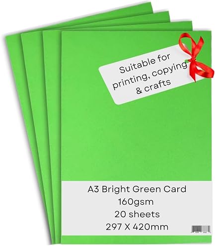 House of Card & Paper Cartoncino formato A3, 160 g/m², color crema, confezione da 50 fogli