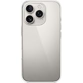 Coverzone iPhone 15 İle Uyumlu / 15 Plus / 15 Pro / 15 Pro Max serileri ile uyumlu Kılıf S&uuml;per Şeffaf ve p&uuml;r&uuml;zs&uuml;z y&uuml;zeyli Sil