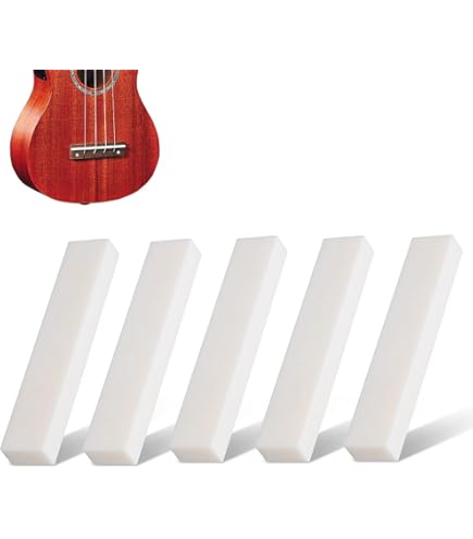 Set Osso Per Chitarra IRICH - Sella E Dado In Osso Bovino Con Carta Vetrata Per Chitarre Acustiche