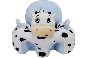 NICEYEA Baby Support Seat Sofa Plush Soft Animal Shaped Baby Learning to Sit Chair Keep Sitting Posture Comfortable Infant Sofa Chair for 3-11Month Baby
