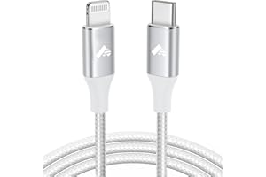 Aioneus USB C to Lightning Cable 2M, iPhone Charger Cable MFi Certified USB C iPhone Cord Type C Fast Charging Compatible with iPhone 14 13 12 11 8 7 Pro Max Mini X XS XR Plus, iPad