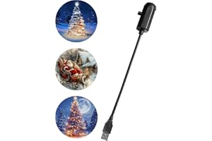 Jul LED Projektor Belysning LED 3 Mönster USB Dekorationer | Inomhusdekorationer För Jul För Födelsedagskalas Kontor Trädgård