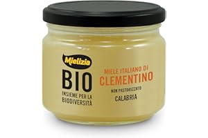 Mielizia BIO - Miele Biologico di Clementino in Vasetto - Non Pastorizzato - 300g