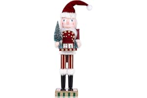 ‎VORFOR VorFor Nussknacker Figur Puppe,38cm Nussknacker,Weihnachtsdeko Holz,Deko (Weihnachtsbaum), Freunde Und Freunde