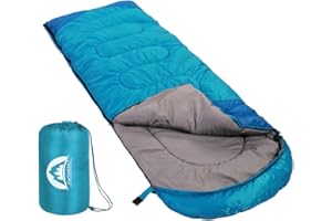 SWTMERRY- Sacco a pelo 4 stagioni (estate, primavera, autunno, inverno) caldo e freddo - Uso leggero ed impermeabile interno ed esterno per bambini Adulti Escursionismo Zaino in campeggio