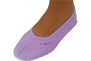 Lappade Noir, Blanc, Bleu Jeans, Rose, Violet, Rouge Chaussures de Gymnastique, Chaussons, Chaussons de Gymnastique avec Semelle en Cuir Taille 22-46