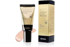 [Mizon] BB Cream SPF 50+ arricchita con estratto di bava di lumaca (#21) alta copertura, idratazione, rigenerazione della pelle, cosmetico coreano (Snail Repair Intensive BB Cream)