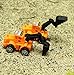 Dazzling Toys Construction Vehicles Pull Back Style - 12 Pack (D133)