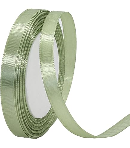 POPOYU Satinband Weiß 25mm – 23 Meter Dekorationsband Für Geschenke, Hochzeit & Basteln
