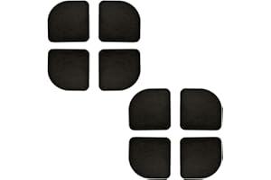 Chingde Waschmaschine Unterlage, 8 Stück Vibrationsdämpfer Schwingungsdämpfer Anti Vibration Pads Antivibrationsmatte Antirutschmatte für Waschmaschinen Kühlschränke Haushaltsgeräte