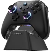Machenike PC/Switch/iOS/Android-Hall Efektli Joystickler ve Tetikleyiciler i&ccedil;in G3 V2 SET Bluetooth Denetleyicisi, RGB, Yenid