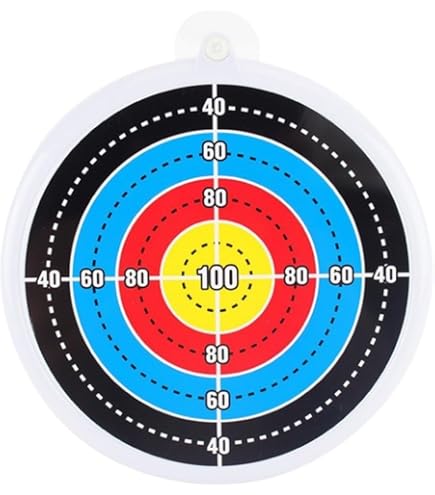 Huiguli 20 Flèches Ventouse Avec Carquois - 42cm Pour Jeu Tir à L'arc Enfant