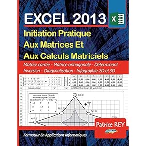 Les Matrices Avec Excel 2013