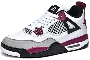 Sixfox Herren Sportschuhe Große Größe Sportschuhe Herren Basketballschuhe Mode Sport Basketballschuhe