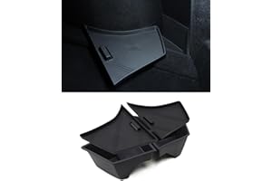 KKTR-CAR per Model 3 Highland 2024 2025 Vano portaoggetti del bagagliaio con coperchio Scomparto laterale, compatibile con Model 3 Highland Accessori Organizzatore del bagagliaio