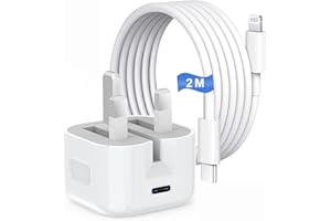 iPhone Fast Charger Plug and Cable, [MFi Certified] MAXZIQF 20W PD USB-C Power Adapter Type C Plug with 2M USB-C Cable for iPhone 14/14 Plus/14 Pro Max/13/12/11/XS/XR/XS/8,iPad,AirPods