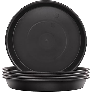 LeoHaze Blumentopf Untersetzer 28cm - 5 Stück PP Unterteller Für Pflanzen
