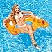 Produktbild INTEX Sit'n Float Sessel 152x99cm Poolsessel Wassersessel Wasser Pool Matratze (orange)