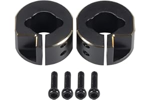 RCBOYZ contrepoids d'essieu arrière en Laiton 46g pour Voiture sur chenilles TRX4M 1/18 RC