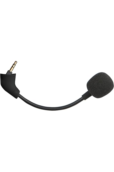 Game Mic Replacement for Kingston HyperX Cloud 2 II, Cloud Core, Cloud  Silver Gaming Headset, 3.5mm Headphone Boom Microphone : Buy Online at Best  Price in KSA - Souq is now Amazon.sa: Videogames