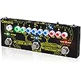 Getaria Guitar Effects Pedal with Portable Multi-Effects Processor with IR Charger, Editing, Storage, Bluetooth, Recording, Tuner, Headphone/Amplifier 3.5mm, Built-in Battery