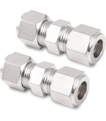 DualFit - Adapter Messing BUSHING, Messing - 1/4-1/8 NPT/BSPT VE=5 Stück