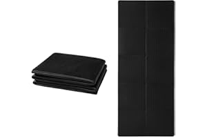 Good Nite Klappbare Yogamatte Rutschfest Tragbare Fitnessmatte Faltbar Leicht Gymnastikmatte Pilates Sport Reiseyogamatte 183 x 61 x 0.6 cm